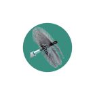 Brosse en acier "Razor" M12