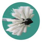 Brosse douce "Arrow", M12